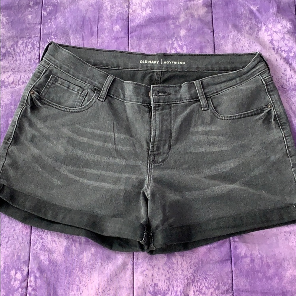 Black Old Navy Denim Shorts